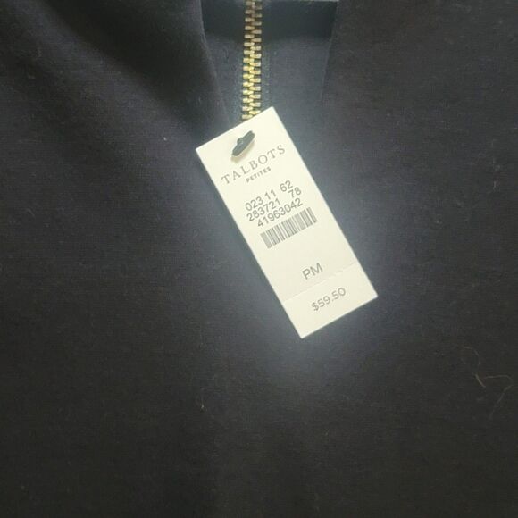 Talbots Sleeveless Black Top – New with Tags - Picture 3 of 3